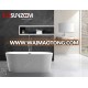 Hangzhou Indoor Corner Hot Tub Bathroom Tabs Soaking Freestanding Bathtub