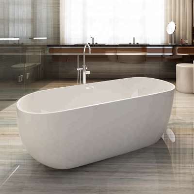 Waltmal  New Design American Popular Clear Acrylic  Freestanding Bathtub  WTM-02538