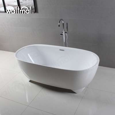 2018 Bathtub New Model Indoor Acrylic Freestanding Bathtub With Legs WTM-02569