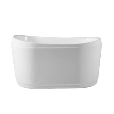 Waltmal oval design artificial marble free stand soaker bath,custom poly stone resin composite tub WTM-02111