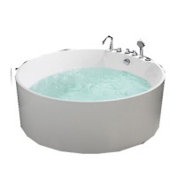 2017 best small bathtub size round plastic hot tub/tubs with 10 years warranty